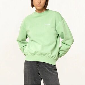 Sporty & Rich Green Crewneck Sweater Sz M
